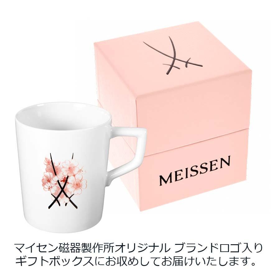 マイセン マグカップ 容量約280ml 「剣マーク (桜)」 プレゼント 普段
