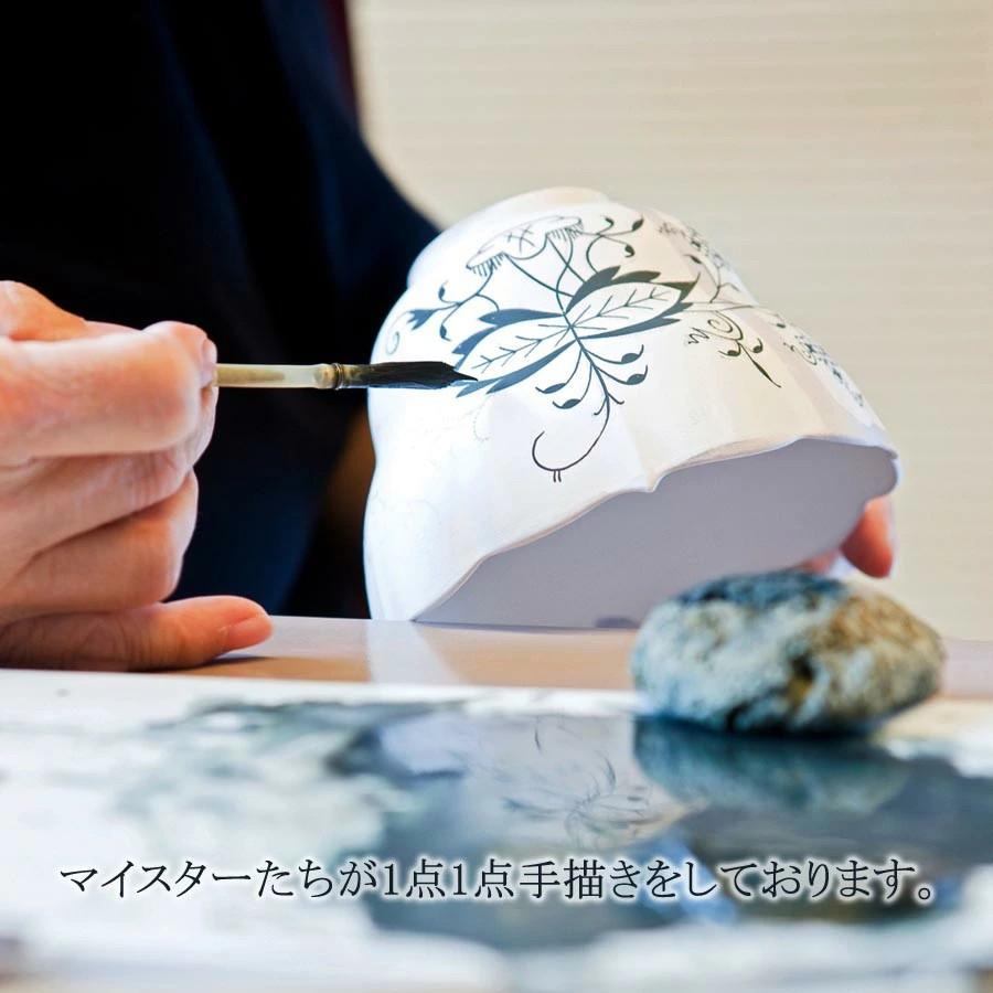 マイセン 大皿 プレート 約30cm 手付きプラター ブルーオニオン 