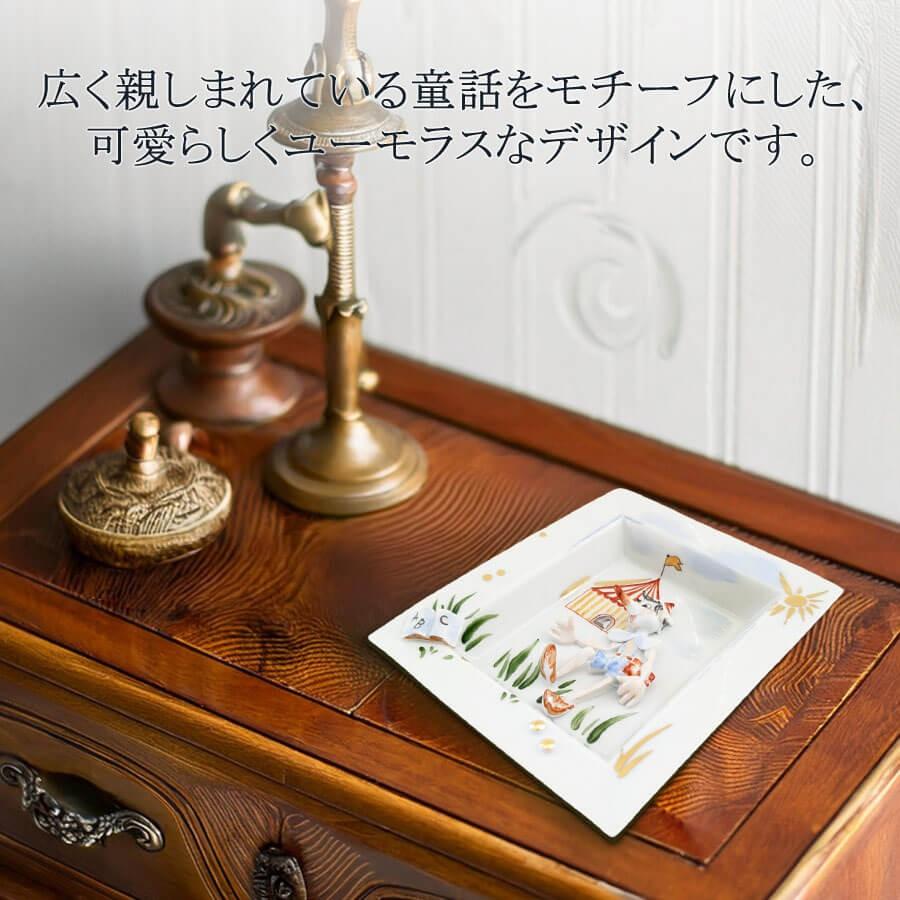 マイセン 壁掛け 約16×14cm メルヘンプラーク「ピノキオ」 贈り物 高級 おしゃれ マイセン公式/日本総代理店