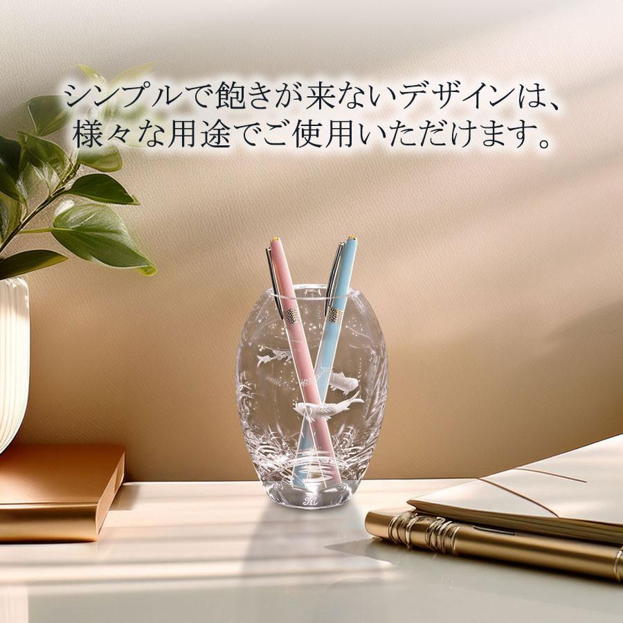 マイセン マイセンクリスタル 花瓶 高さ約11cm 「マリーン」(クリア