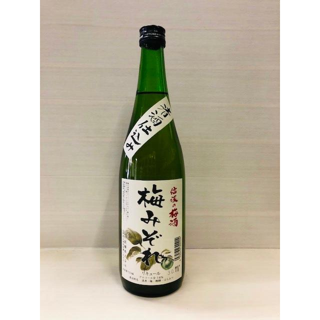 信濃の梅酒 梅みぞれ 720ml : 大久保銘酒店 - 通販 - Yahoo!ショッピング