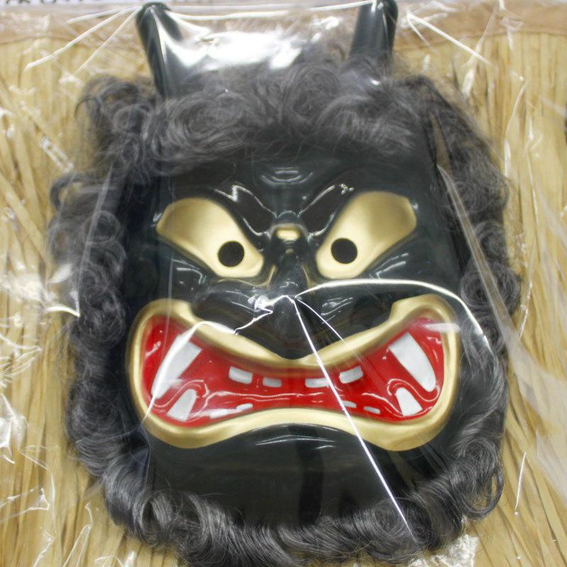 秋田 なまはげコスチューム なまはげ面(青) 開運・無病息災 迫力満点