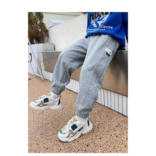 超目玉枠 春と秋の新品 韓国子供服 男の子ファッション 快適 スプライシング スウェットパンツ 5k13 Champagne Dissaux Brochot Com