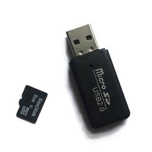 特売品【蓋付き タイプB】 USBカードリーダー【microsd microsdhc 2GB 4GB 8GB 16GB 32GB 64GB 128GB 256GB 対応】お色指定不可 カードリーダー｜meitsu-2｜03