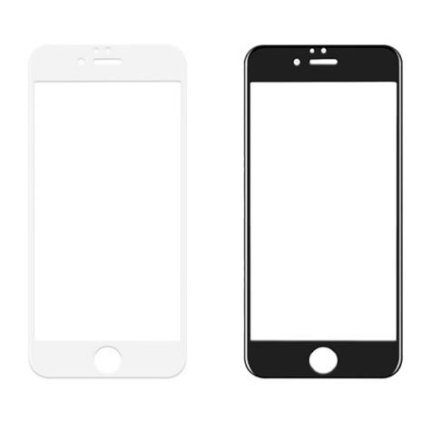 お試し[iphone7/8専用 4.7インチ]【全面保護 ソフトフレーム 強化ガラス 極薄0.2MM 硬度9H 3D 黒限定】iphone7 iPhone8 全面カバー ガラスフィルム フィルム｜meitsu-2｜03