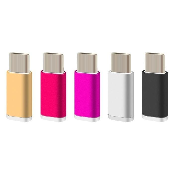 本日限定//送料無料【アルミ合金 Type C USB 充電器へ micro-USB 変換コネクタ】マイクロUSB →Type-C 変換アダプタ アンドロイド USB2.0 スマホ お色指定不可|meitsu-2|02