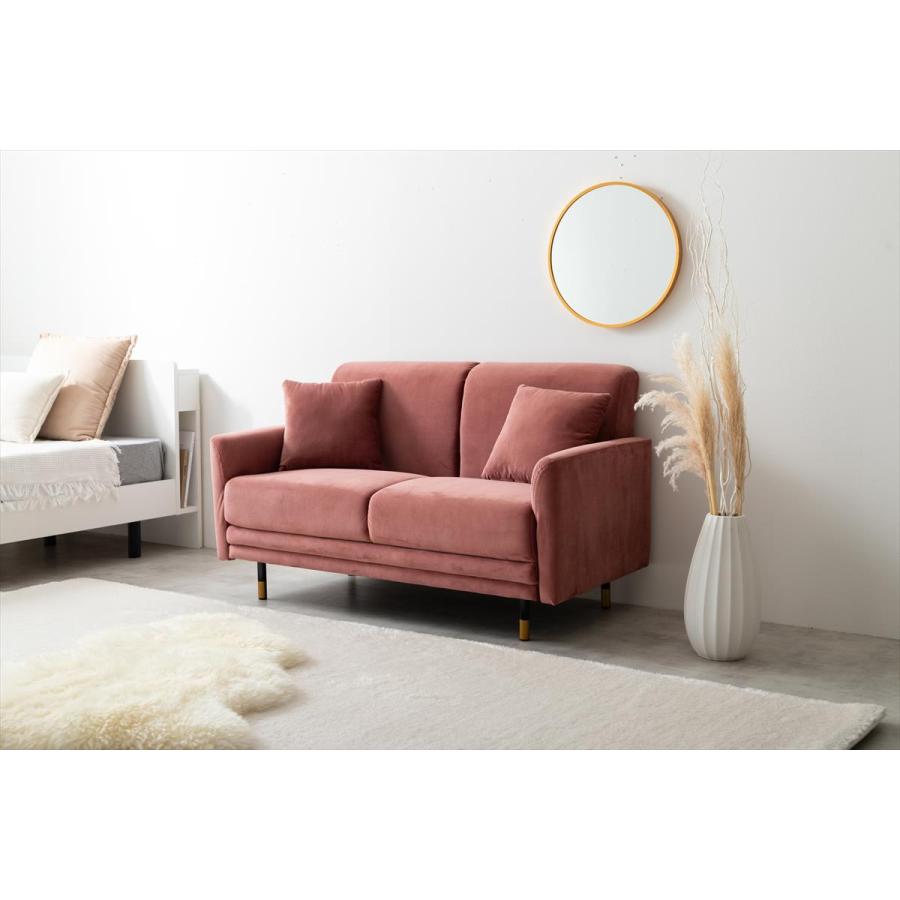 Ami 2人掛けコンパクトベロアソファ : メイツウEC - 通販 - Yahoo