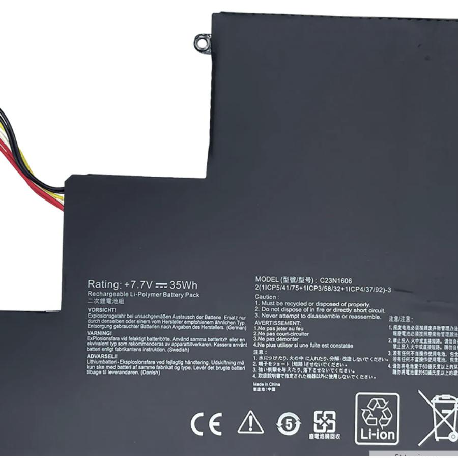 新品 C23N1606 35Wh/5195mAh交換用のバッテリー適用for Asus Zenbook 3 ZenBook3U UX390U/UA/UAKノートPC修理互換用 |  | 01
