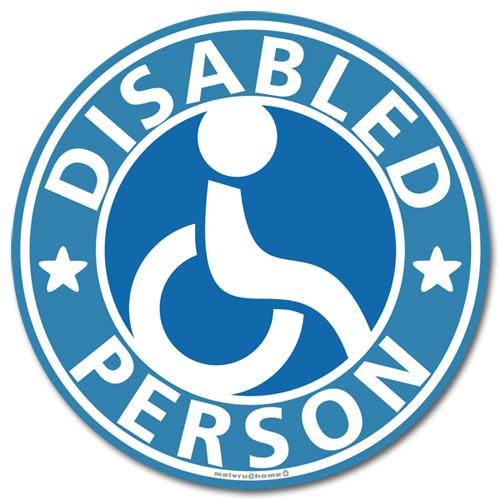 車椅子マーク 車椅子 マグネット ステッカー 身障者マーク 車イス ブルー 車いす 福祉車両 割引 マグネットタイプ