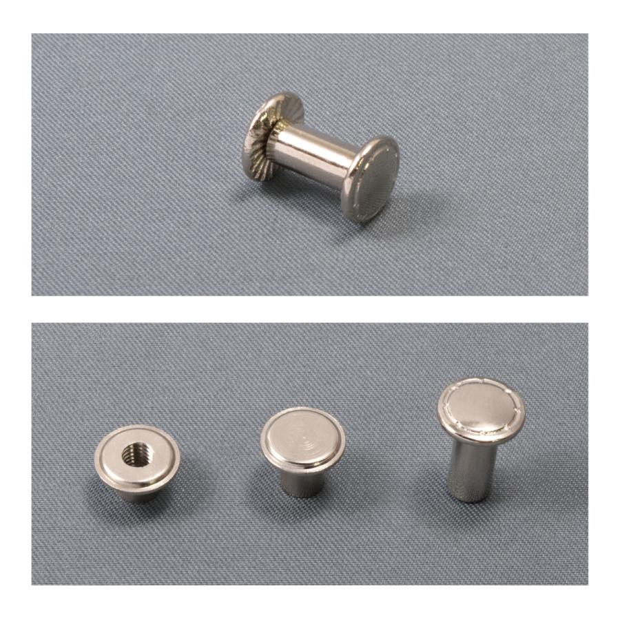 M3.5 組ネジ 4mm ビス 製本 見本帳 1パック4組 : メイワパーツ - 通販