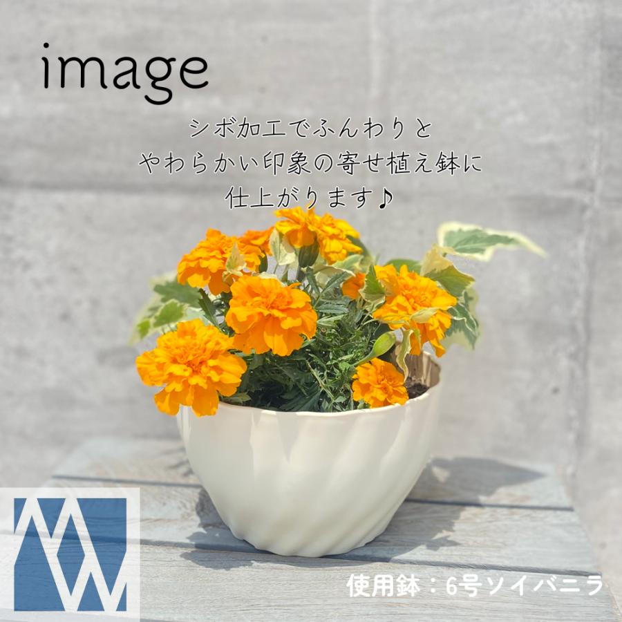 植木鉢 プラ鉢 ボール鉢 色組み合わせ自由！Twistボール 7号 2鉢セット