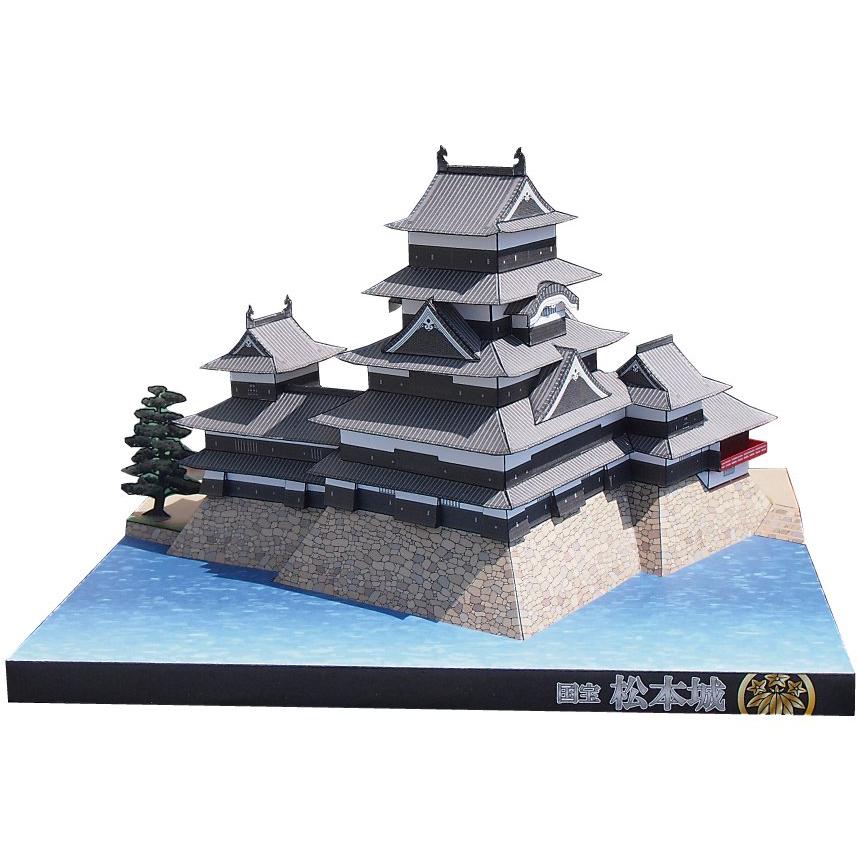 最前線の 松本城ペーパークラフト ファセット製 Wantannas Go Id