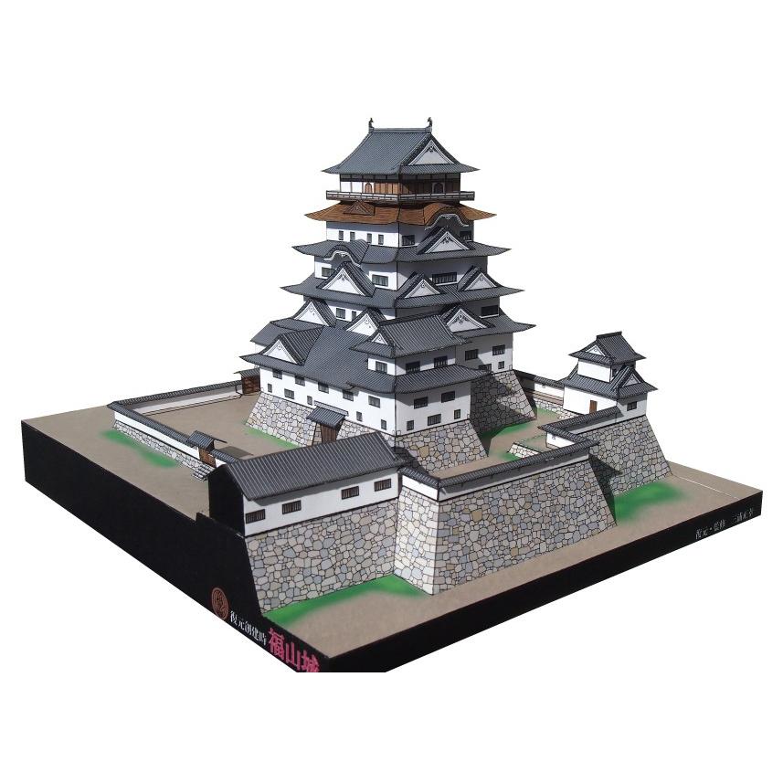 復元 創建時 福山城ペーパークラフト ファセット製 Pp 51 名城堂 通販 Yahoo ショッピング
