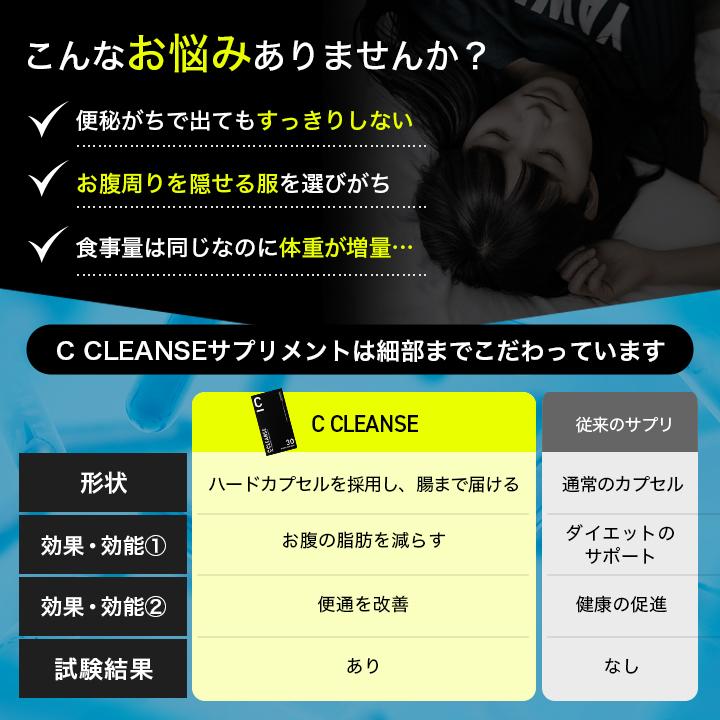 公式】[機能性表示食品] C CLEANSE （ シークレンズ ） 1箱30粒入り
