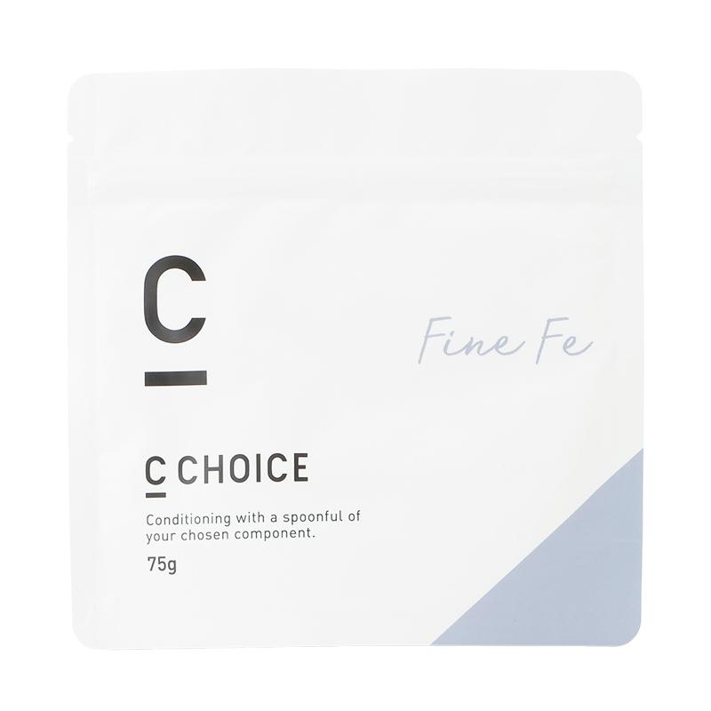【公式】C CHOICE ( シーチョイス ) Fine Fe 鉄分 6mg 吸収型ピロリン酸第二鉄配合 特殊コーティング 胃腸に優しい パウダー 鉄分パウダー 75g 30日分 | 
