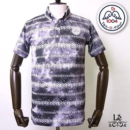 楽天カード分割 ゴルフ ポロシャツ ゴルフウェア メンズ ポロシャツ 10o4 テンオーフォー 半袖 総柄 吸水速乾 ドライ ボタンダウン クールマックス 日本製 国際ブランド Www Ladislexia Net