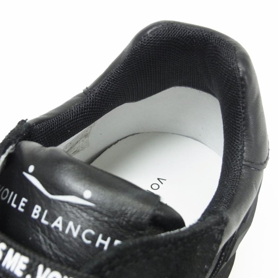VOILE BLANCHE ボイルブランシェ スニーカー メンズ ブラック 黒 レザー 20115199 LIAM POWER リアムパワー イタリア ブランド 国内正規品の画像