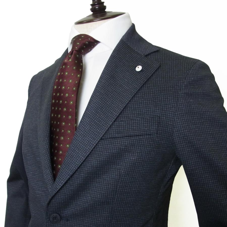 【L.B.M. 1911】/ネイビースーツ/無地調/織柄 L.B.M. 1911】/ネイビースーツ/無地調/織柄