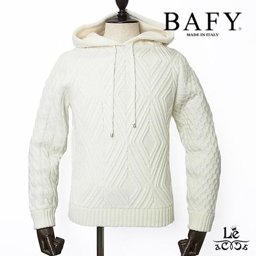 Bafy バフィー ニット パーカー プルオーバー メンズ ケーブル編み ホワイト 白 ウール ミドルゲージ イタリア ブランド 国内正規品 3006 300white A1 レ アッカ 通販 Yahoo ショッピング