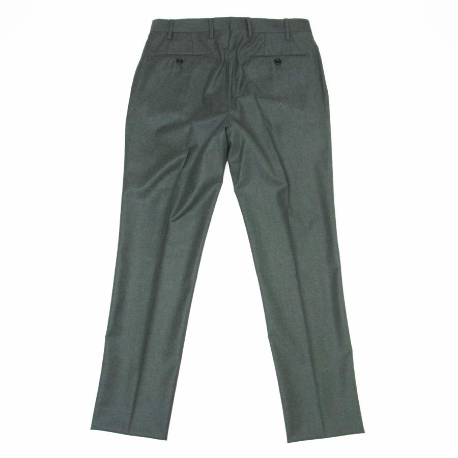 GERMANO ジェルマーノ スラックス ワンプリーツ フランネル