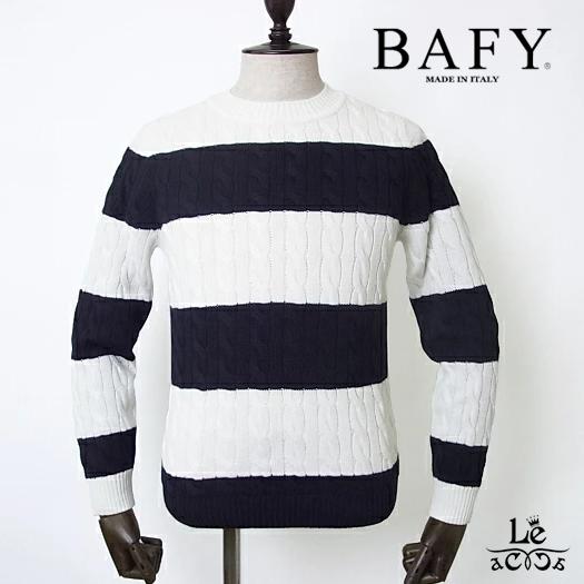 種類豊富な品揃え 50 Off Bafy バフィー ニット セーター メンズ クルーネック ボーダー プルオーバー ホワイト ネイビー イタリア製 国内正規品 ニット セーター サイズ 44 Teaching Kcbi Org