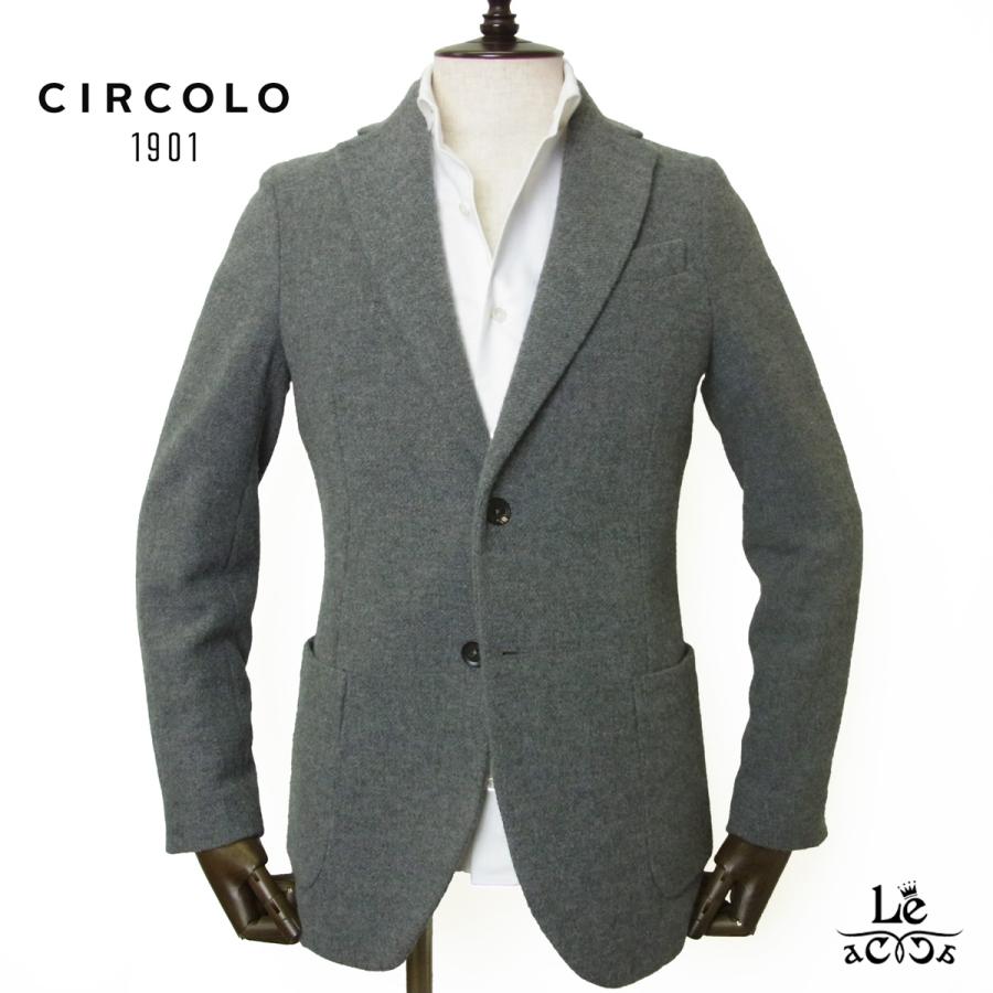 CIRCOLO 1901（チルコロ 1901） ジャケット メンズ ウール カシミヤ 2B 