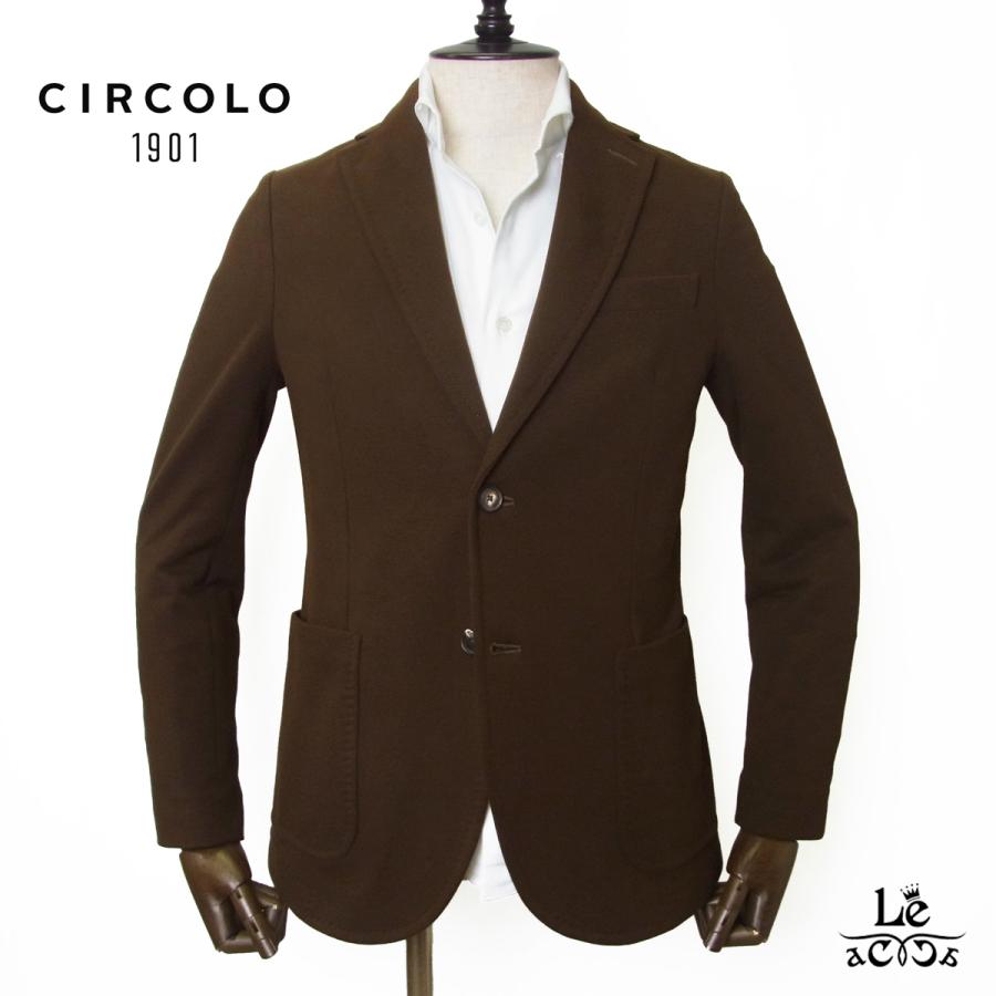 CIRCOLO 1901（チルコロ 1901） コットン シングル ジャケット 