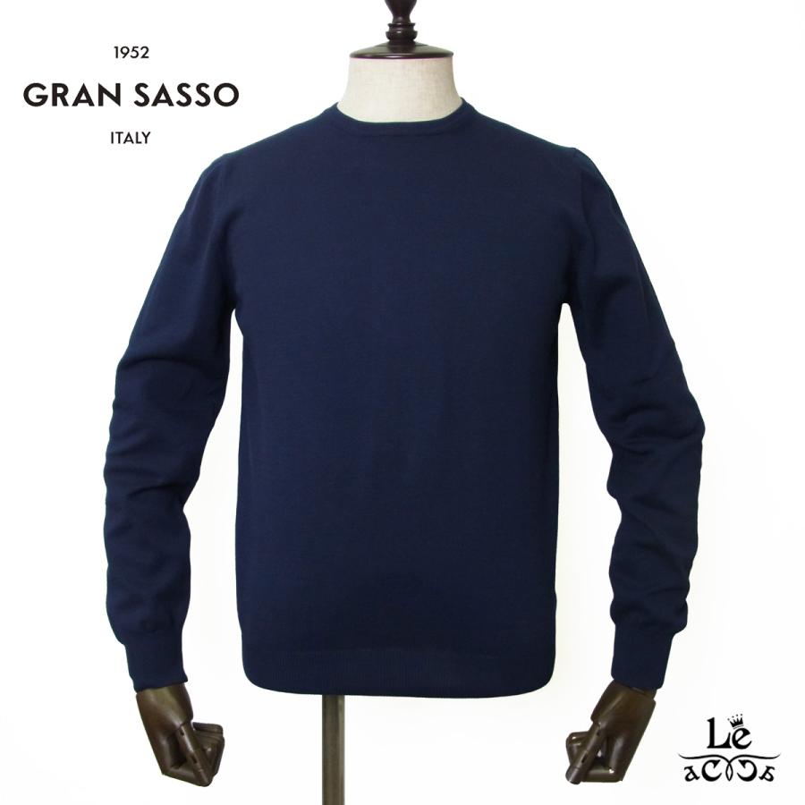 Gran Sasso（グランサッソ） 長袖 クルーネック ニット GRAN SASSO 12