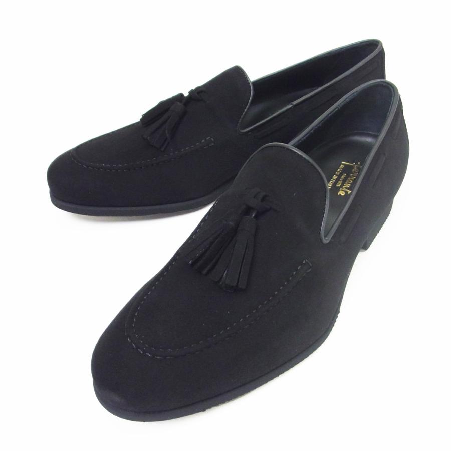 フェランテ アルノ ベルジャンシューズ タッセルローファー スウェード イタリア フェランテ アルノ ベルジャンシューズ タッセルローファー