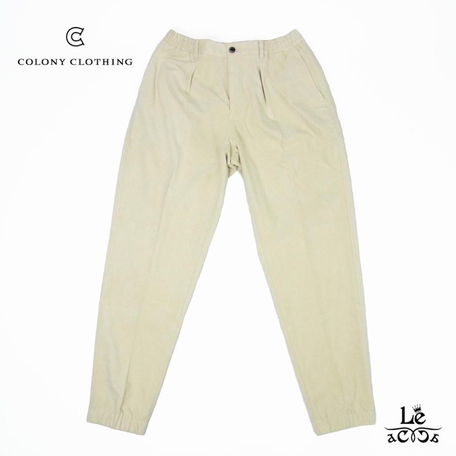 Colony Clothing コロニークロージング アルカンターラ スエード パンツ セットアップ オフホワイト メンズ 春夏モデル 日本製 国内正規品 Cc2101 Pt04 01 White S2 レ アッカ 通販 Yahoo ショッピング