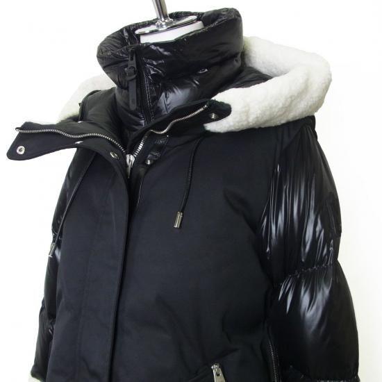 MACKAGE マッカージュ ダウンジャケット シャーリング ダック ダウンパーカー レディース ブルゾン ブラック 日本別注 カナダ 国内正規品 送料無料の画像