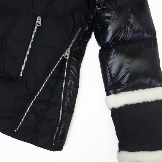 MACKAGE マッカージュ ダウンジャケット シャーリング ダック ダウンパーカー レディース ブルゾン ブラック 日本別注 カナダ 国内正規品 送料無料の画像
