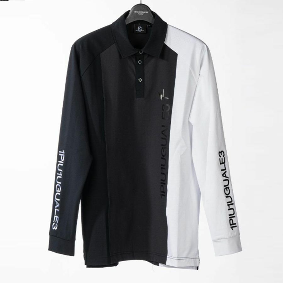 ウノピュウ　ゴルフポロシャツ　美品❣️ 1PIU1UGUALE3 GOLF ウノピゥウノウグァーレトレ ゴルフ