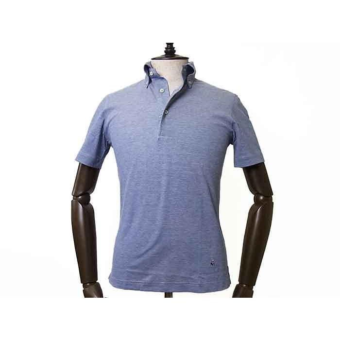 激安セール商品 Guy Rover ギローバー ボタンダウン ポロシャツ メンズ Pc224j 鹿の子 半袖 ミッドナイト ブルー クールビズ イタリア製 国内正規品 通販日本 Www Superavila Com