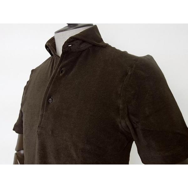 GUY ROVER ギローバー ポロシャツ カッタウェイ パイル コットン