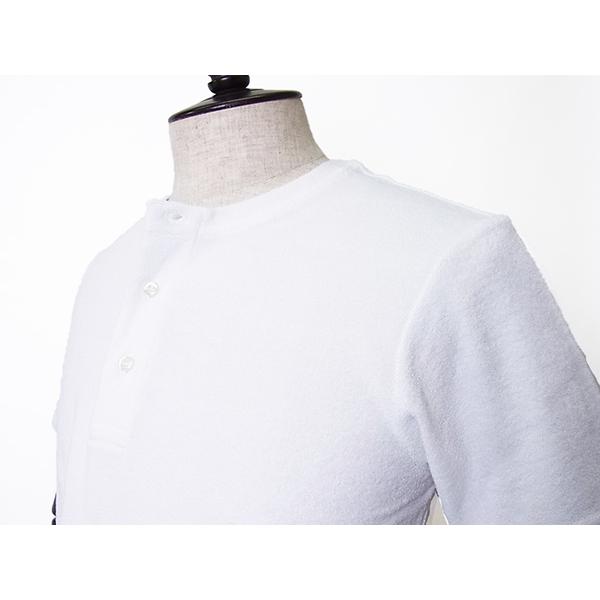 GUY ROVER（ギローバー） ヘンリー ネック カットソー パイル コットン 