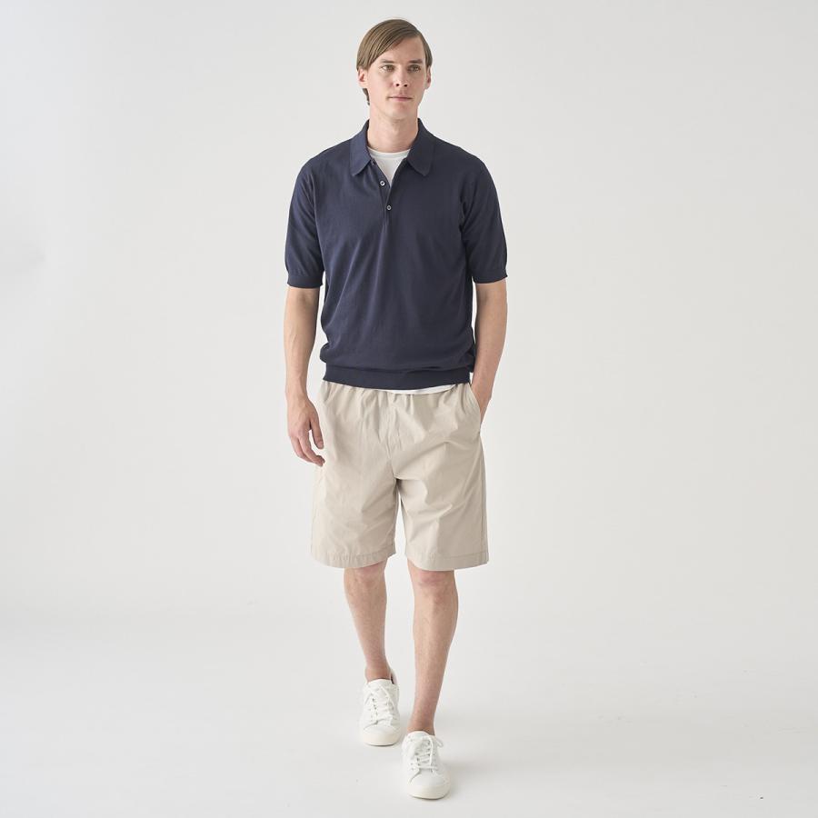 JOHN SMEDLEY（ジョンスメドレー） ニット ポロ 30G シーアイランド
