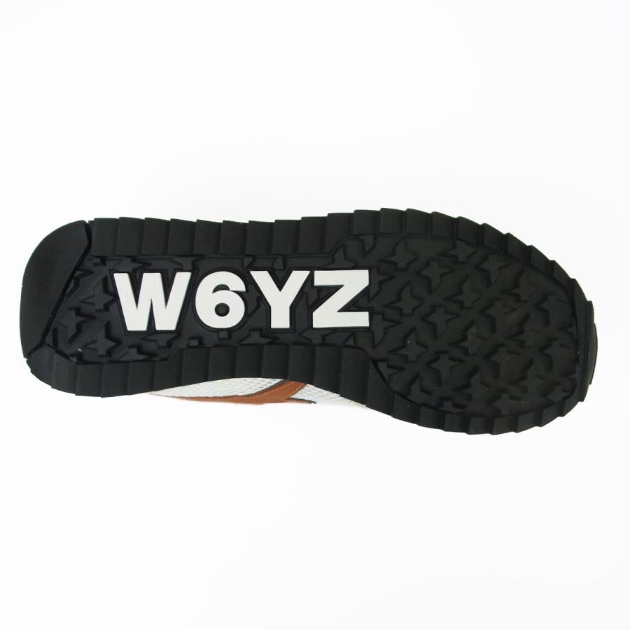 W6YZ（ウィズ） WIZZ JET-M スニーカー ホワイト オレンジ 1D92SM 