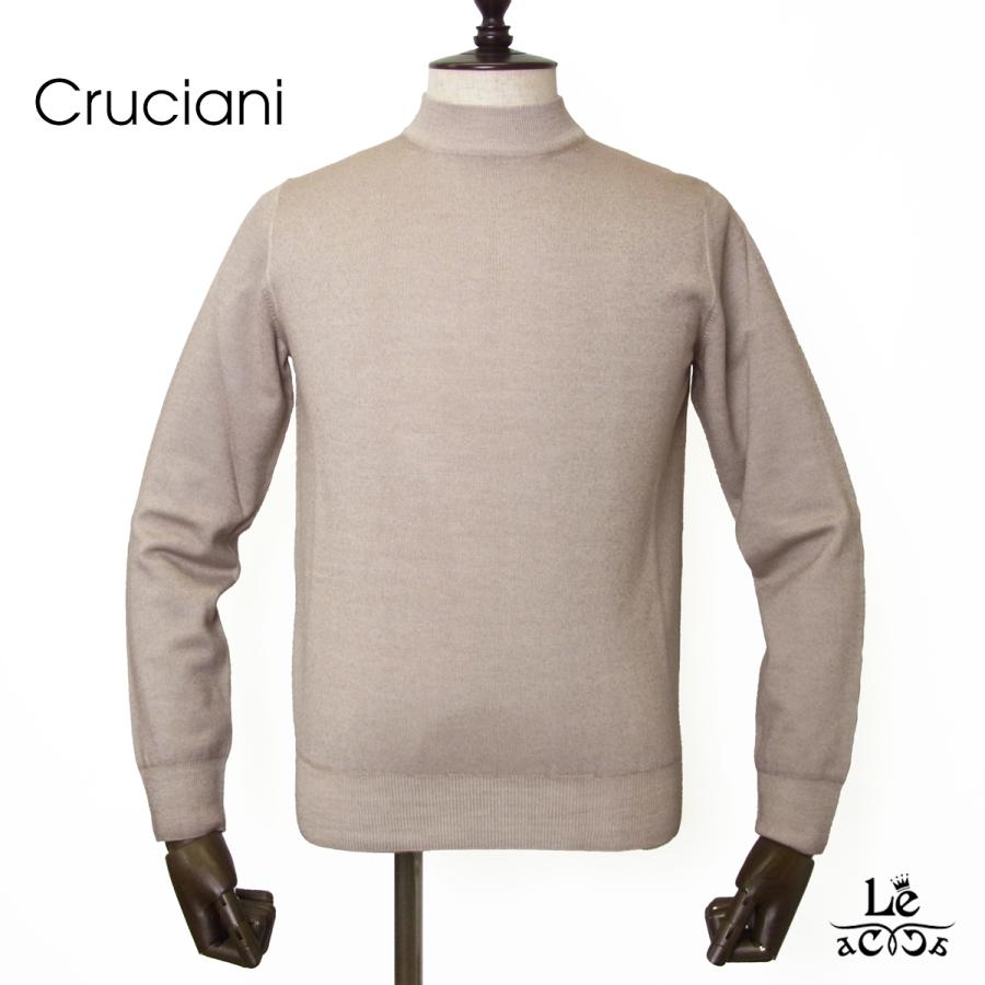 Curciani タートルネック ニット ベージュ 44
