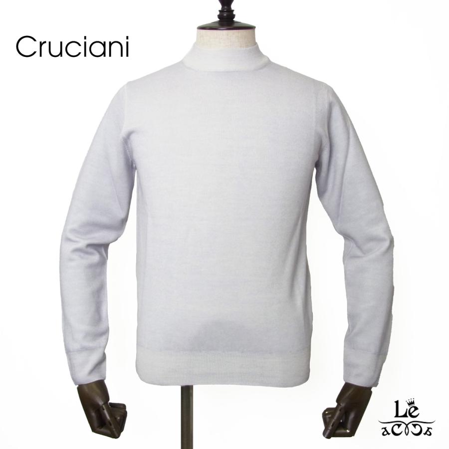 CRUCIANI Cruciani クルチアーニ 27ゲージ ウール モックネック ニット 
