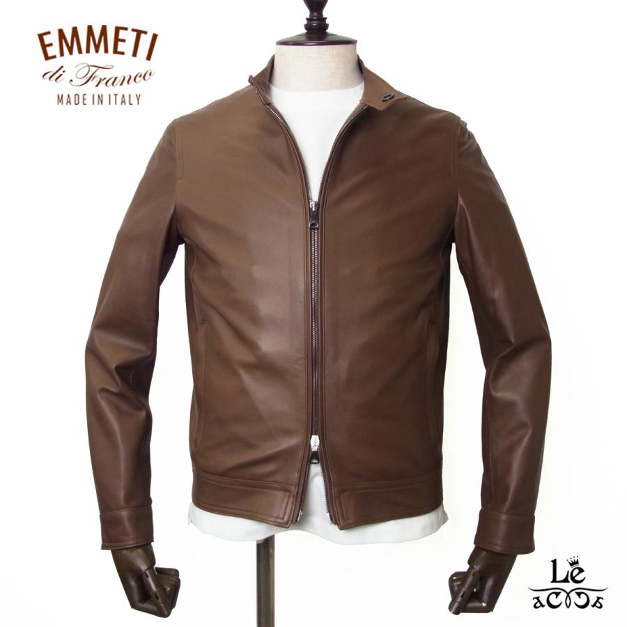 EMMETY JURI ブラウン サイズ48 定番人気】EMMETI JURI ブラウン