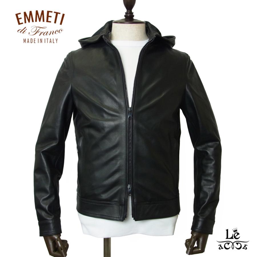 EMMETI エンメティ ライダース ジャケット ユリ フーディ JURI HOODIE 