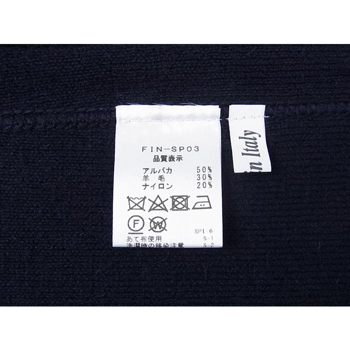 Finjack フィンジャック メンズ ニット ジャケット アルパカ ウール 
