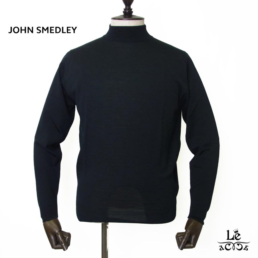 JOHN SMEDLEY（ジョンスメドレー） モックネック 長袖 プルオーバー