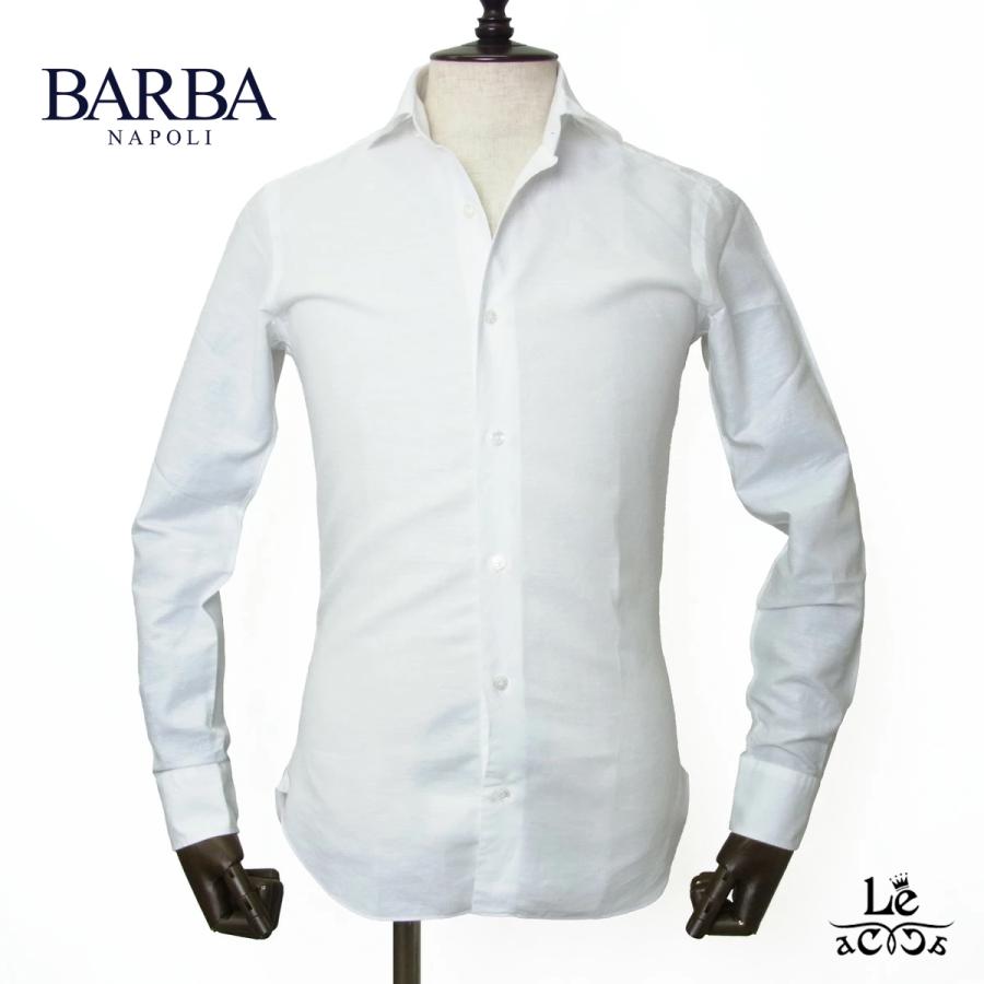 BARBA バルバ バニーズニューヨーク リネン 長袖 シャツ 41サイズ BARBA 【20%OFF】BARBA バルバ コットンリネン シャツ 長袖