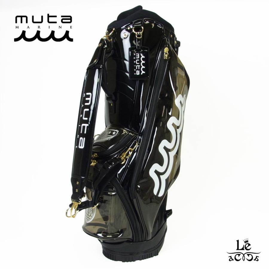ムータマリン(muta marine) ゴルフバッグ 黒】 ショップ MUTA MARINE
