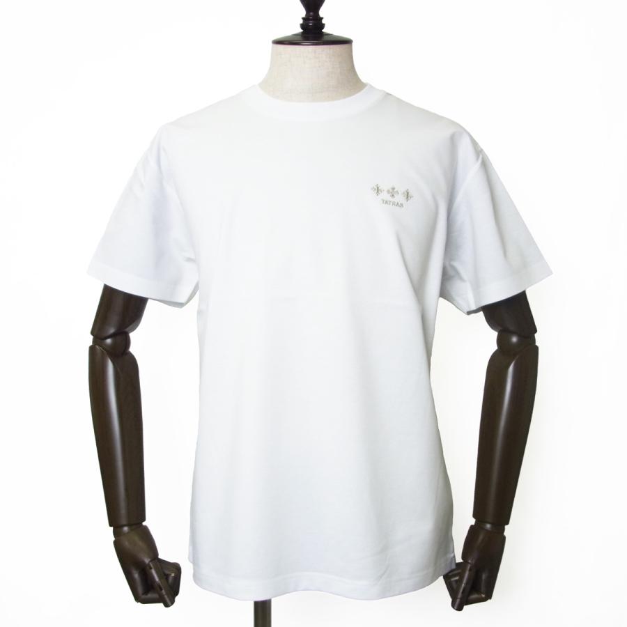 タトラス　シンプルホワイト半袖Tシャツ　白　Mサイズ タトラス シンプルホワイト半袖Tシャツ 白 Mサイズ 楽天市場