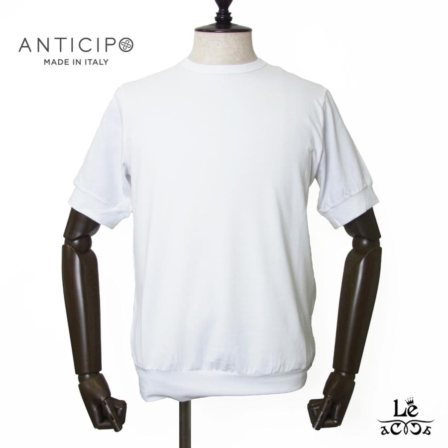 ANTICIPO アンティーチポ クルーネック カットソー Tシャツ NEBBIOLO 
