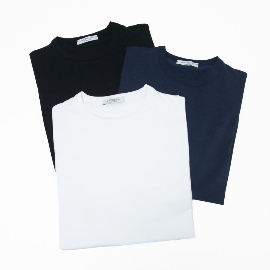 ANTICIPO アンティーチポ クルーネック カットソー Tシャツ NEBBIOLO 