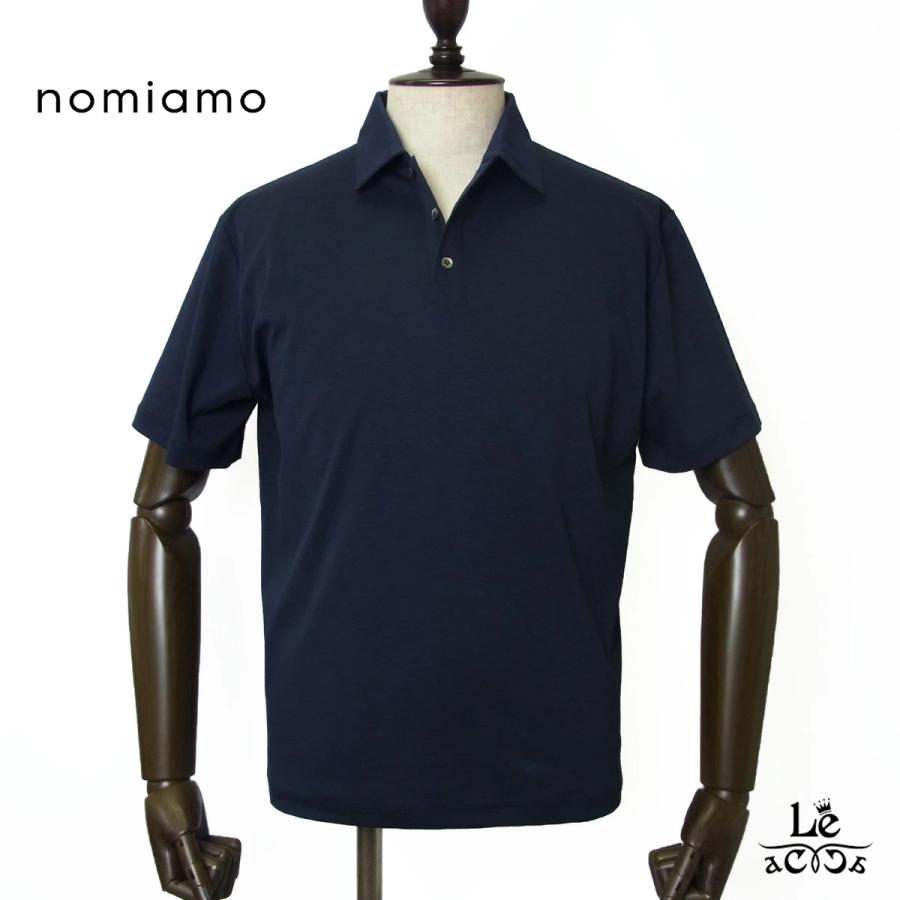 nomiamo ノミアモ ポロシャツ スーピマ コットン ポロ メンズ 半袖 無地 ネイビー 紺 オフィス ビジネス ジャケット イタリア ブランド  国内正規品 :nom6op-18navy-polo:レ・アッカ - 通販 - Yahoo!ショッピング